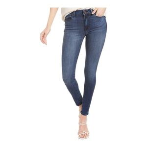 FIDELITY Women's Mila Midrise Ankle Slim Premium Denim Jeans 30 Dark Blue A+